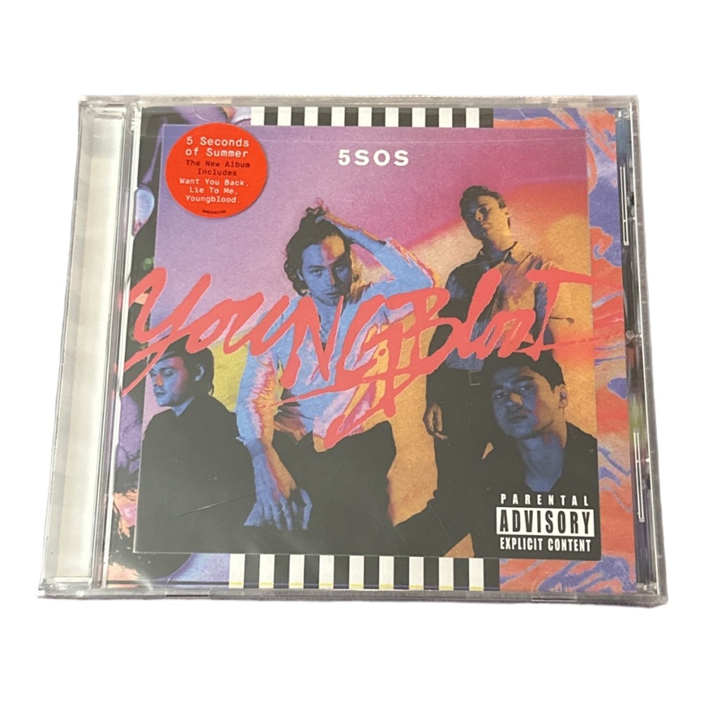 5SOS YOUNGBLOOD CD, 2 available, one BNWT.